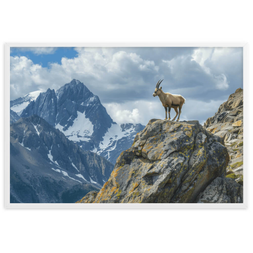 Tableau Montagne Animaux