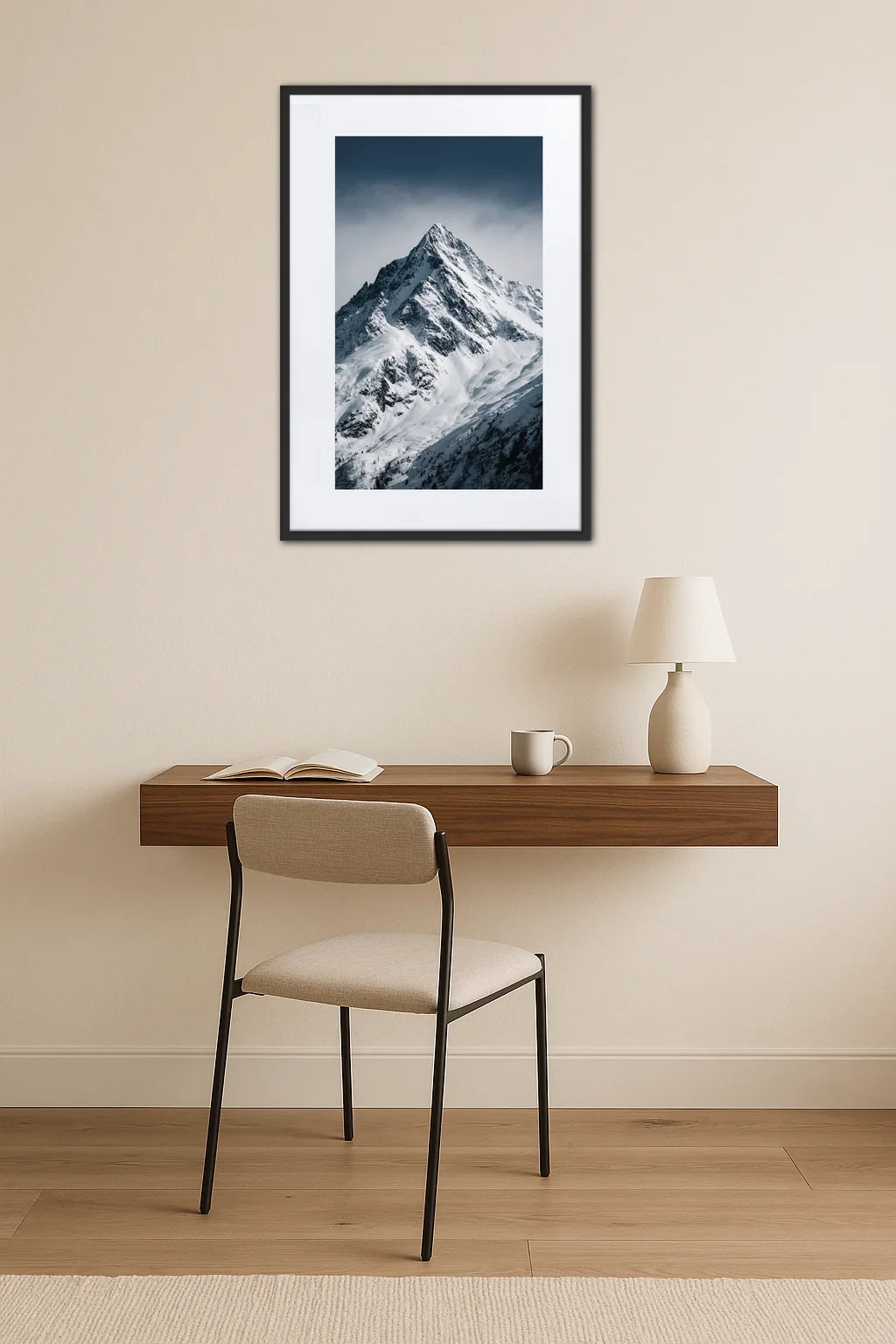 Tableau Montagne Chambre