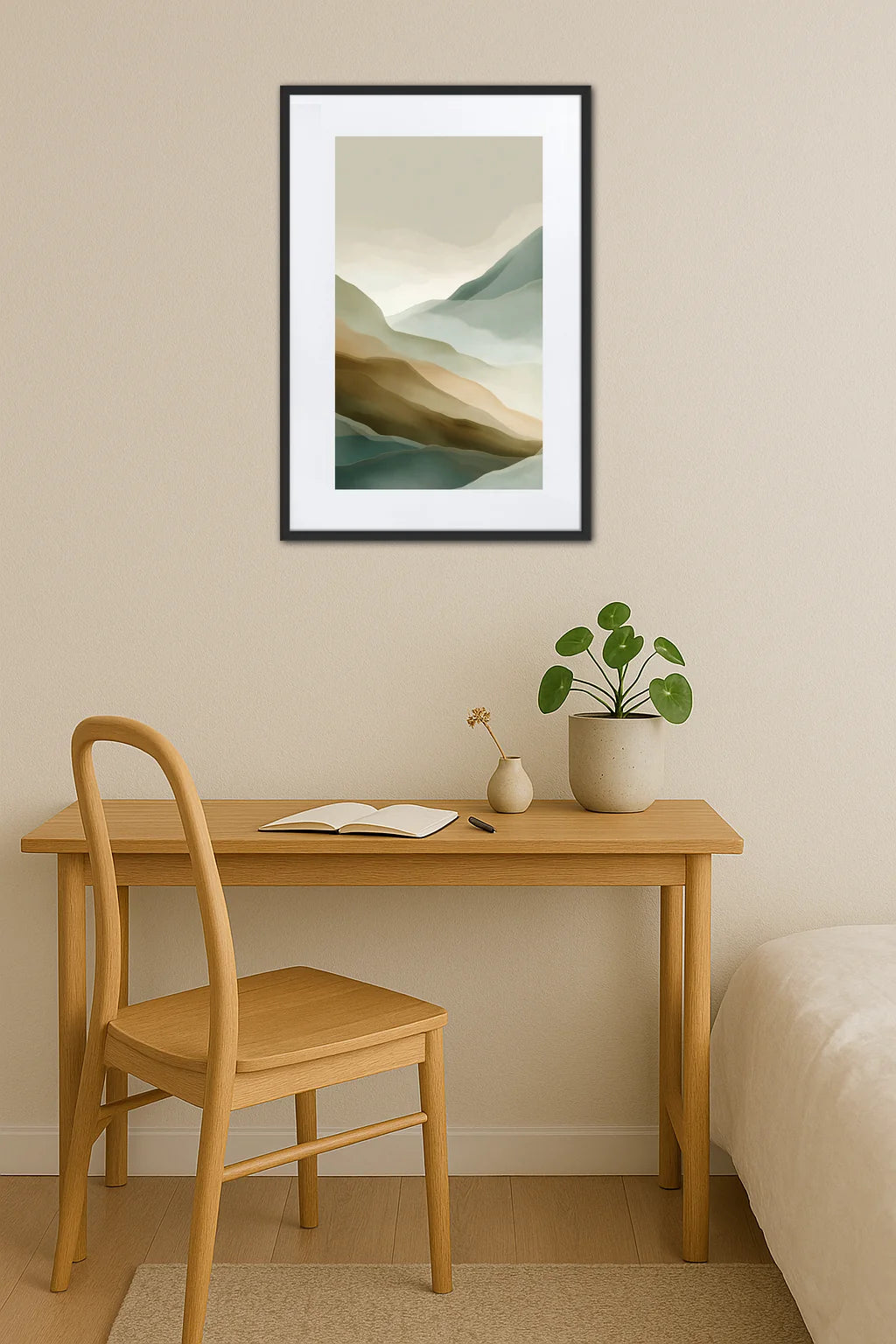 Tableau Montagne Feng Shui