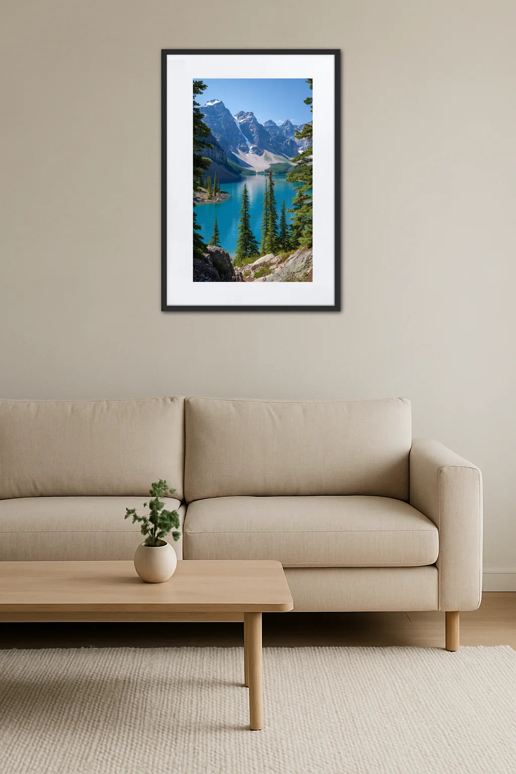 Tableau Montagne Nature