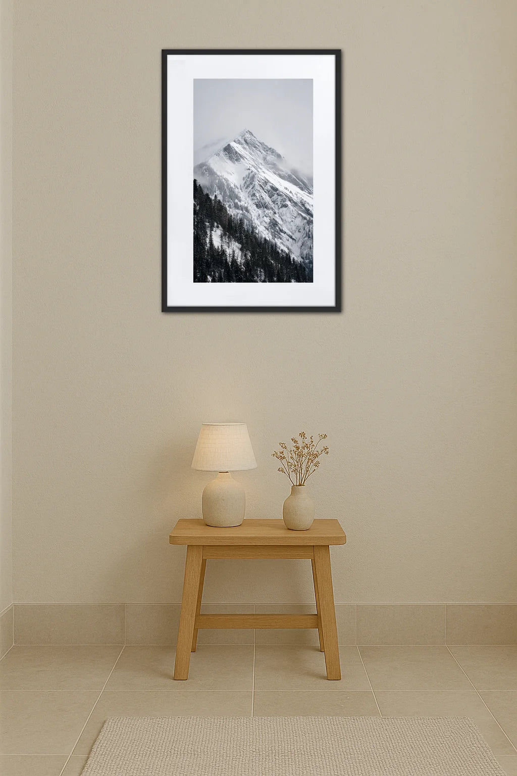 Tableau Montagne Photo