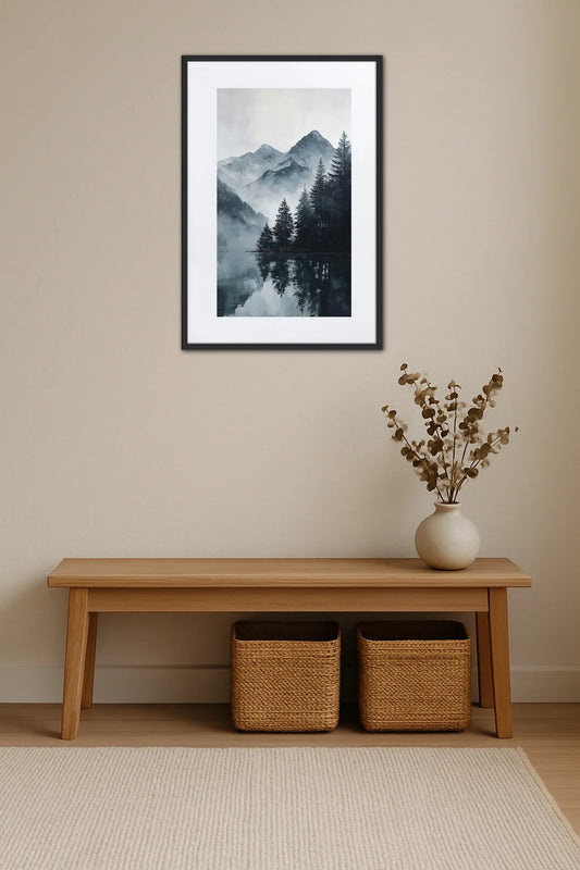 Tableau Montagne Salon