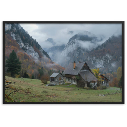 Tableau montagne Savoie