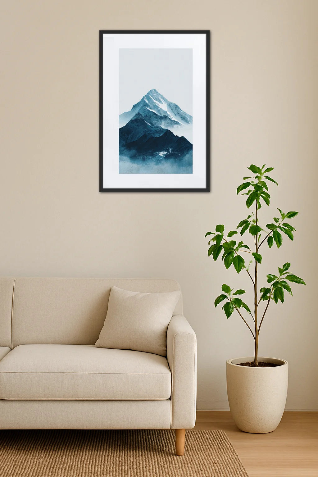 Tableau Montagne Simple