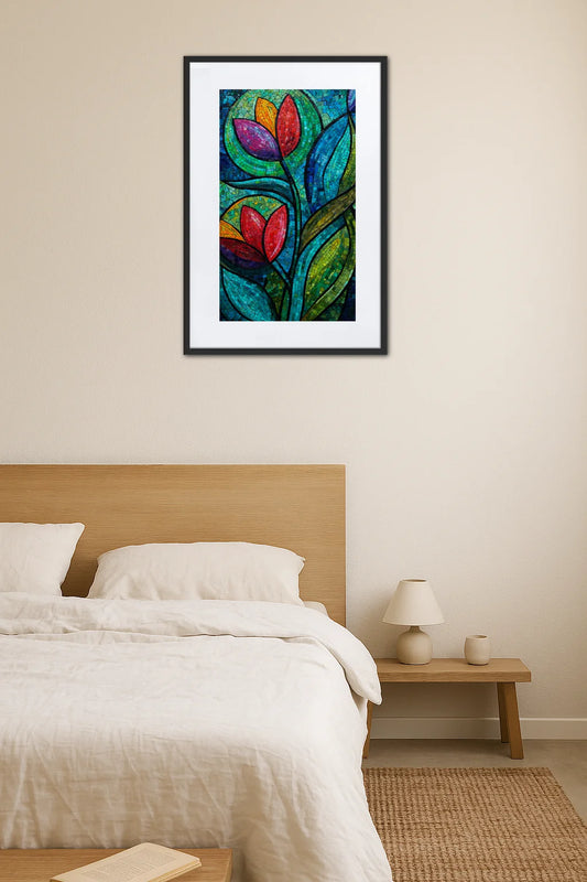 Tableau Mosaïque Moderne