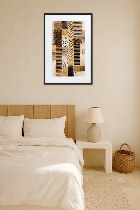 Tableau Motif Africain