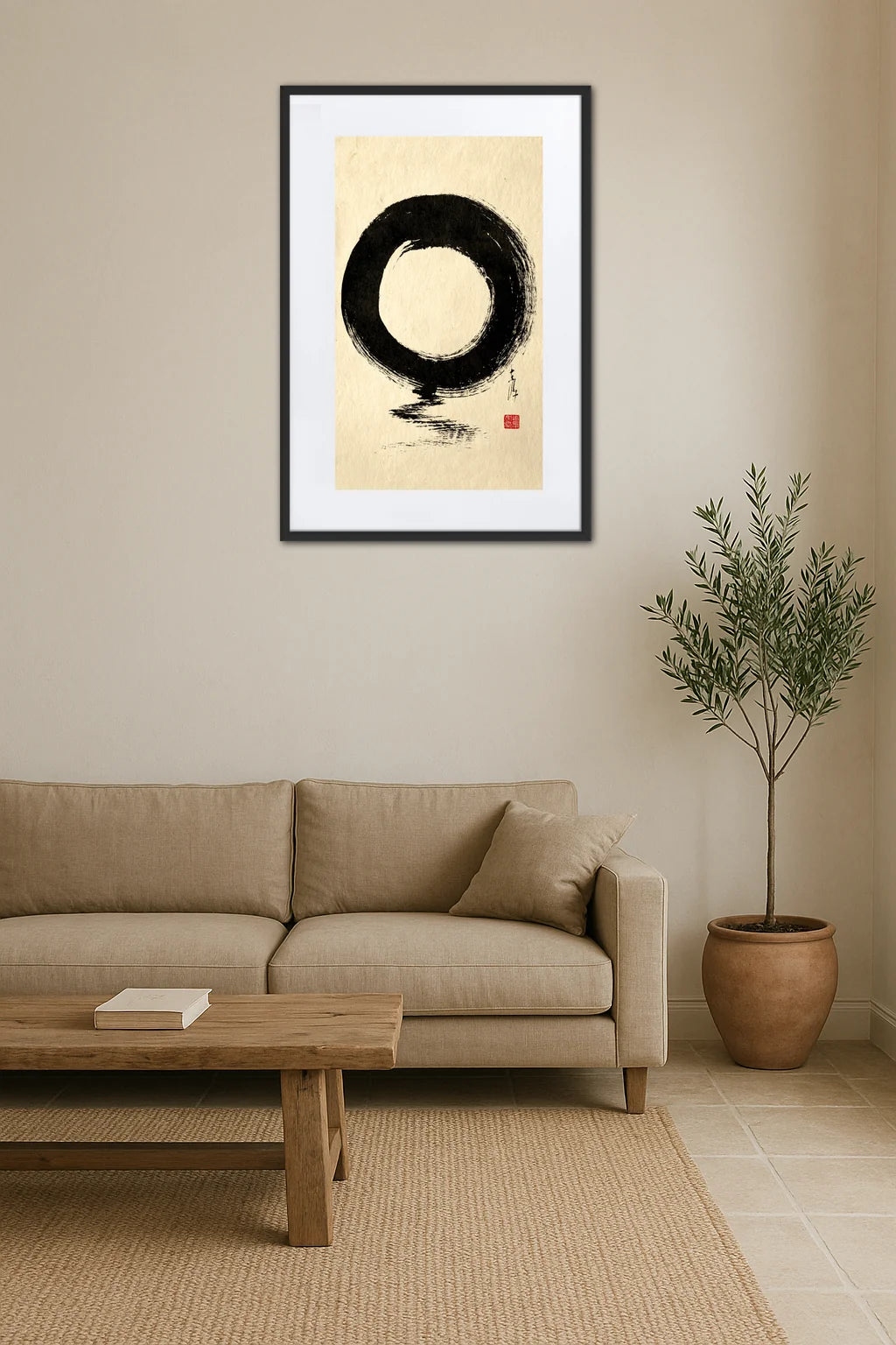 Tableau Motif Japonais