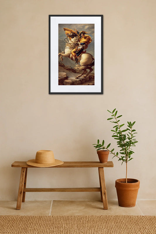 Tableau Napoléon à Cheval