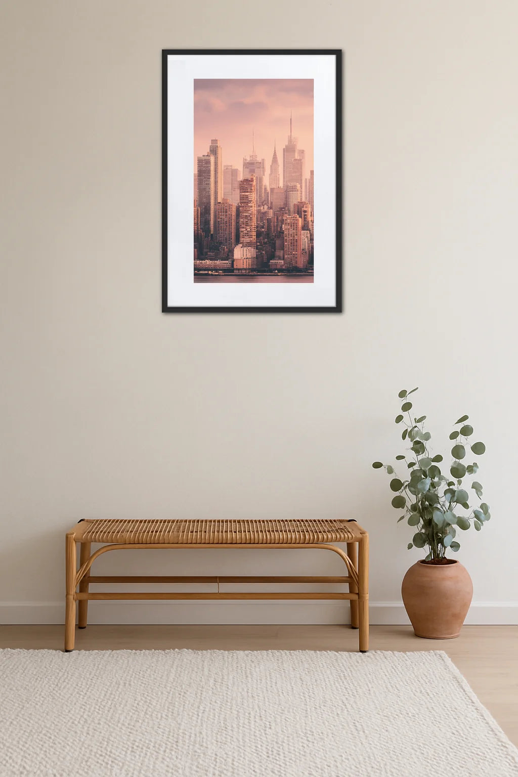 Tableau New York Rose  