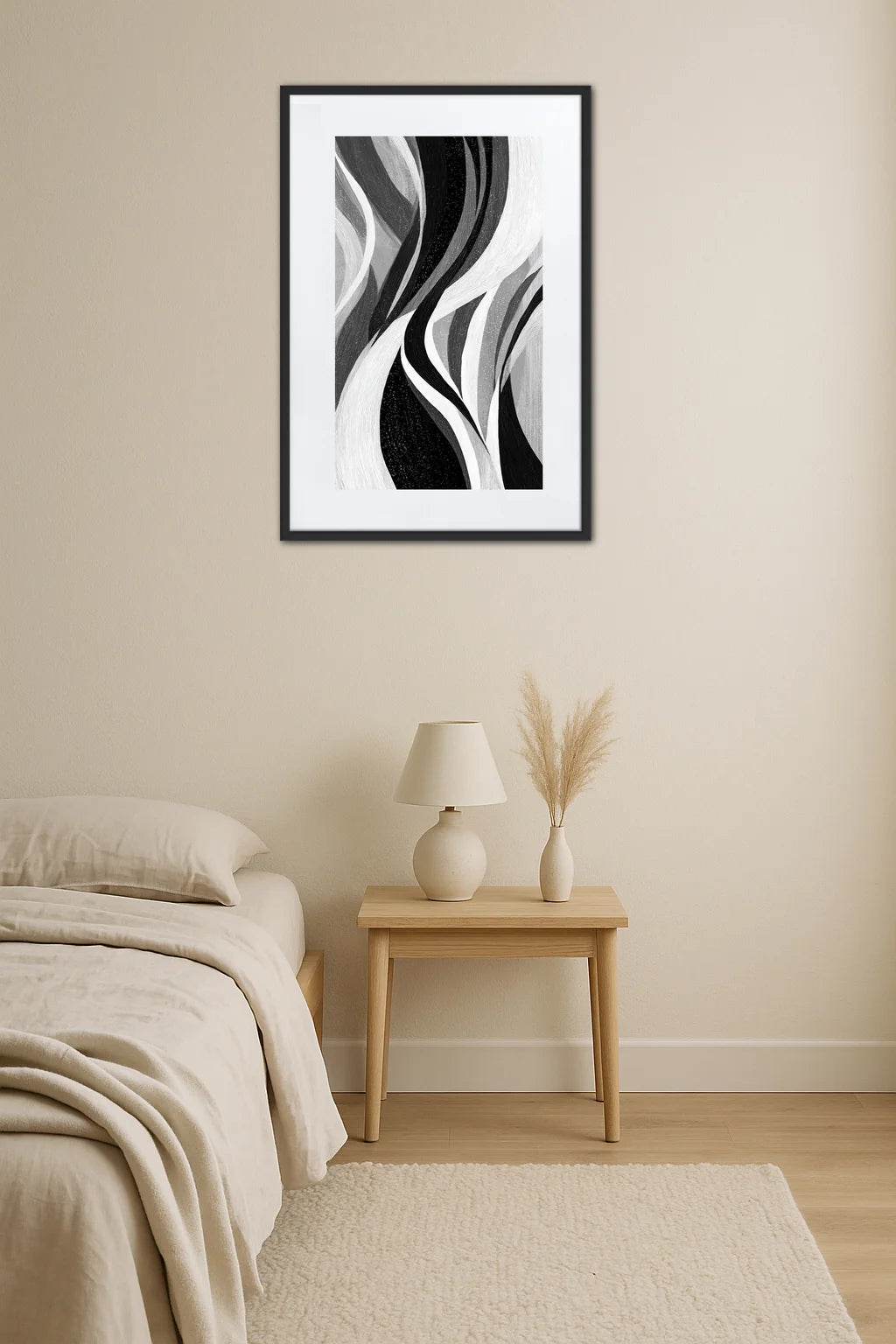 Tableau Noir Et Blanc Chic