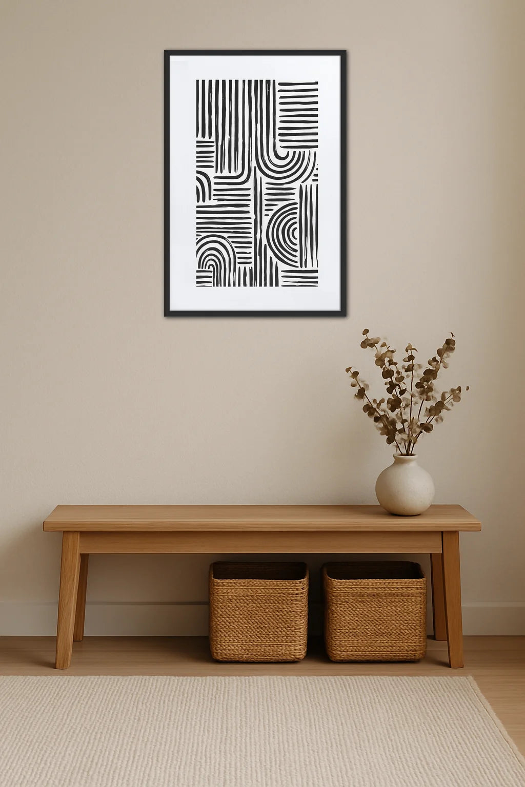 Tableau Noir Et Blanc Deco