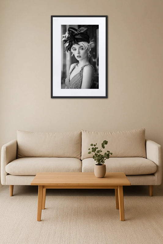 Tableau Noir Et Blanc Mode