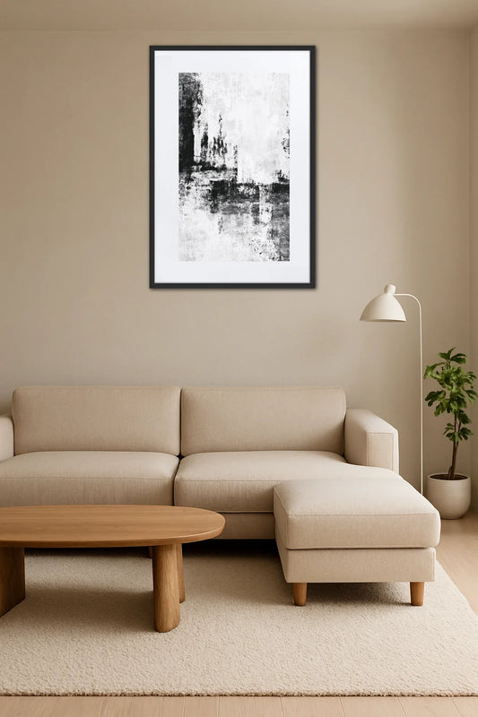Tableau Noir Et Blanc Simple