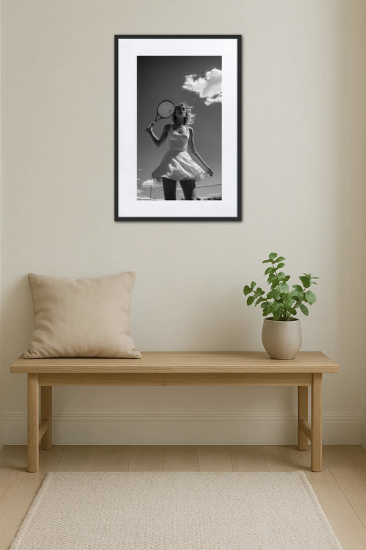 Tableau Noir Et Blanc Sport