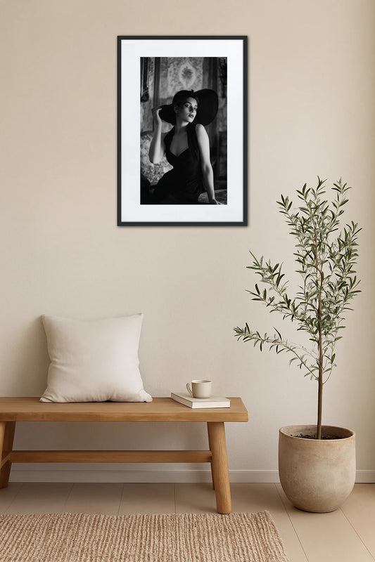 Tableau Noir Et Blanc Vintage