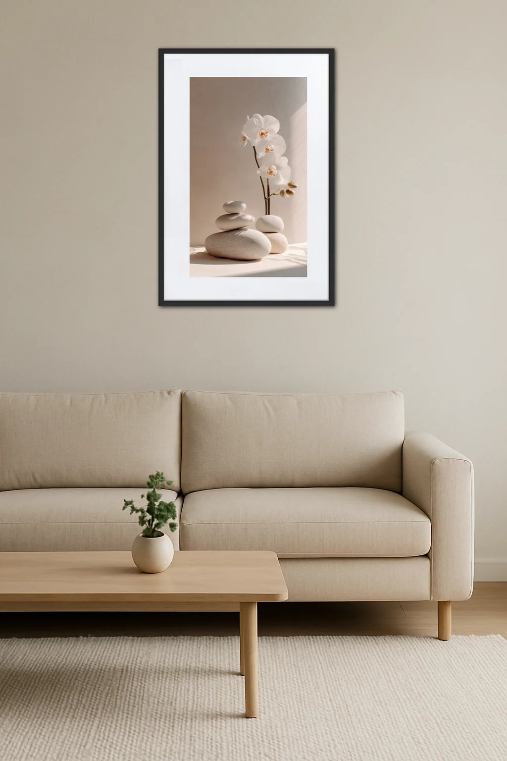 Tableau Orchidée Zen