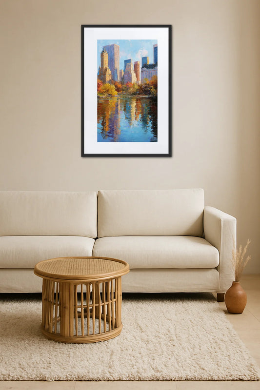 Tableau Paysage New York  