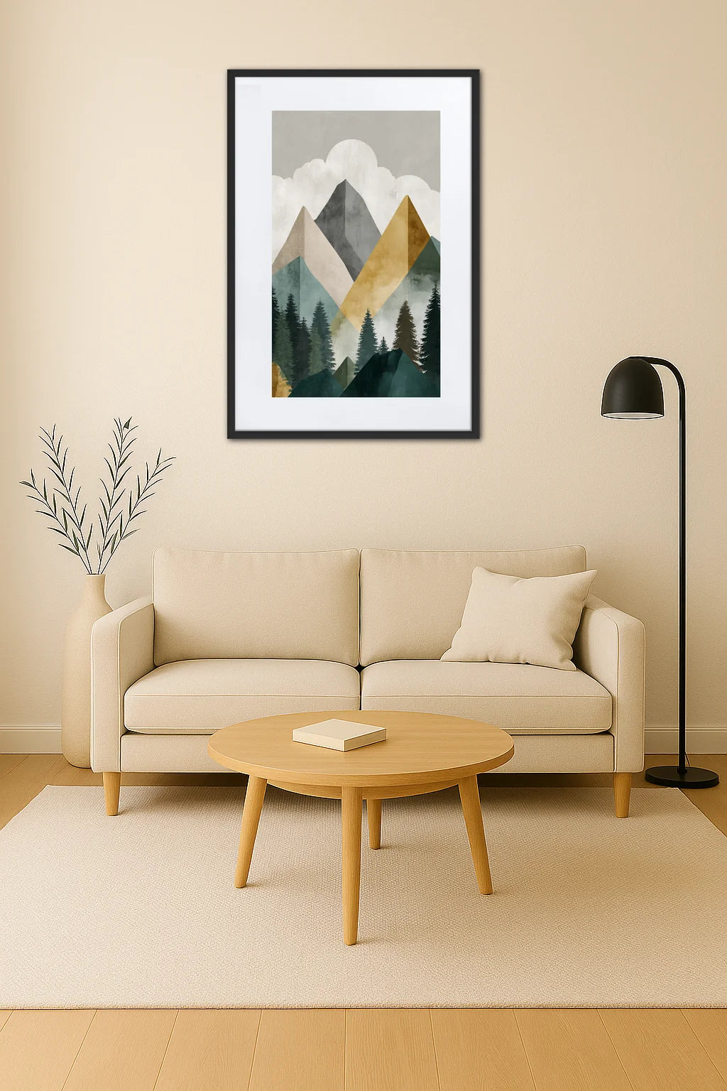 Tableau Paysage Scandinave