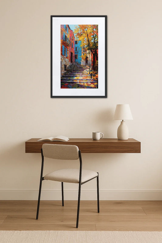 Tableau Paysage Urbain Moderne