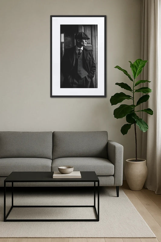 Tableau Peaky Blinders Noir Et Blanc