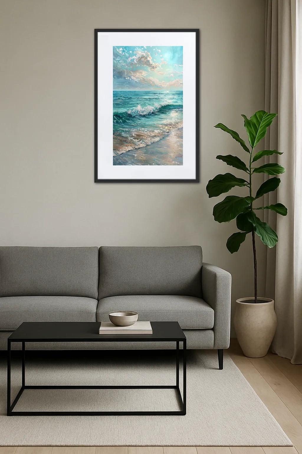 Tableau Peinture Mer