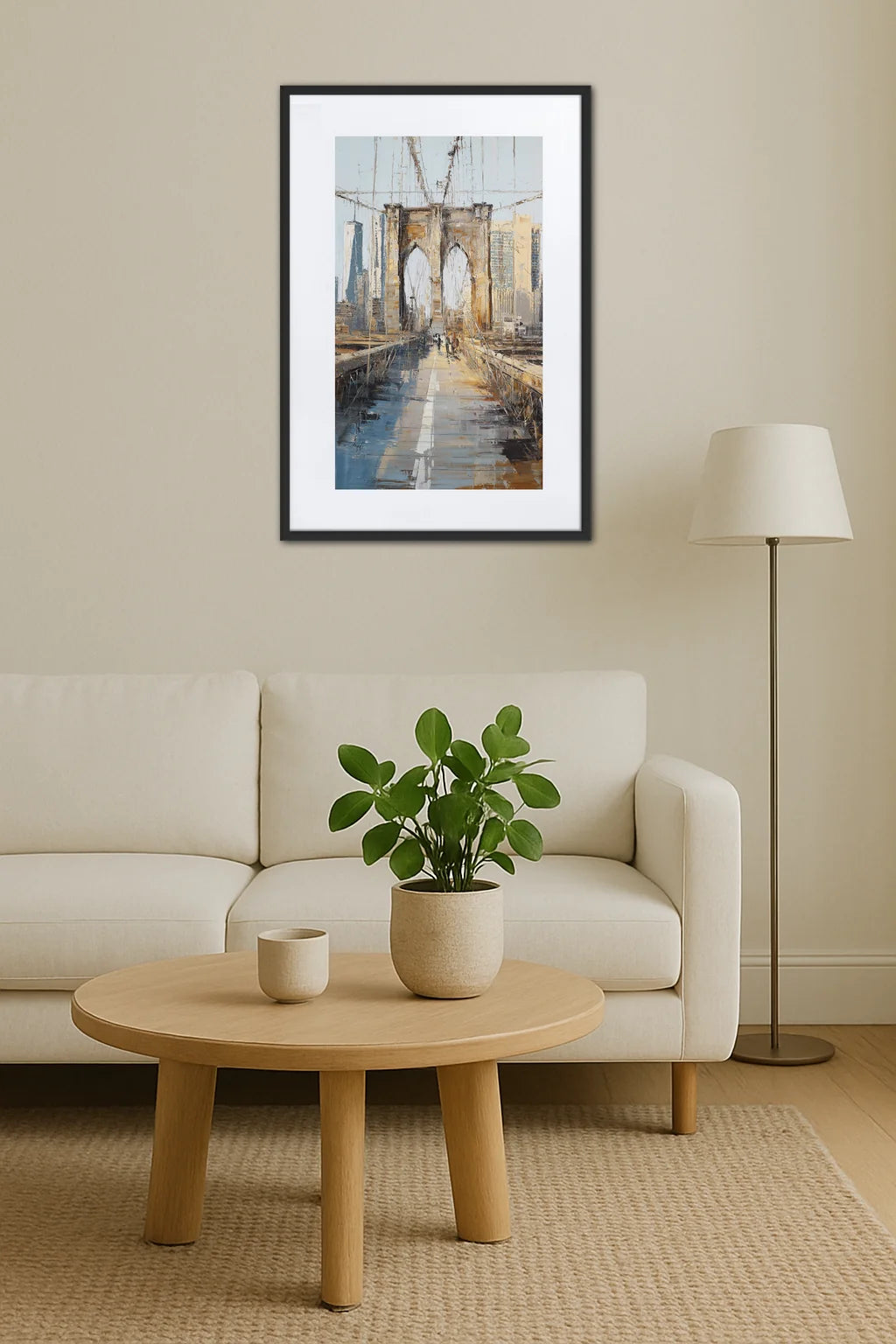 Tableau Pont New York  