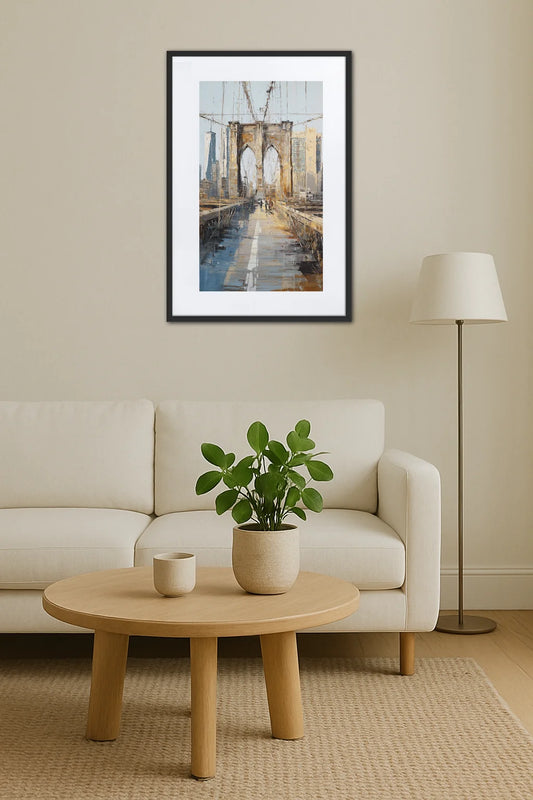 Tableau Pont New York  