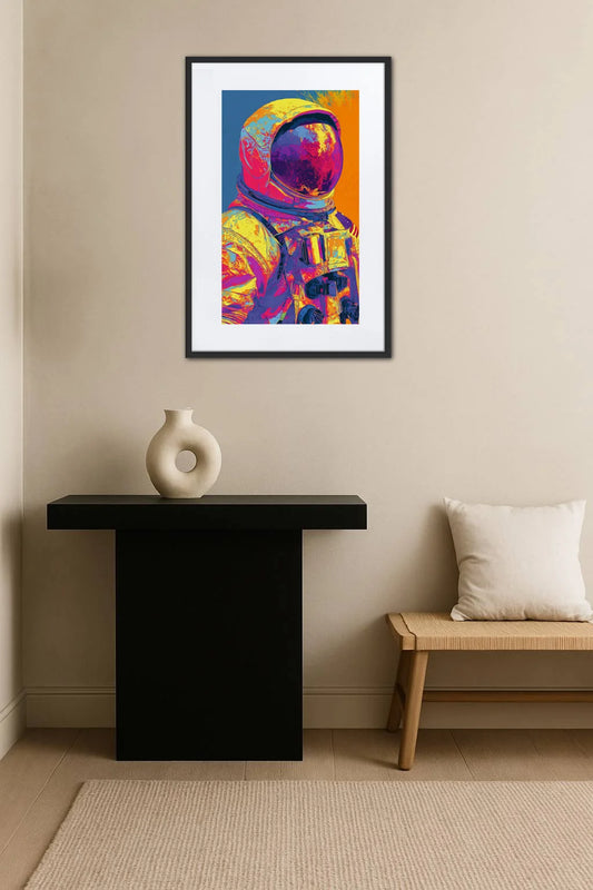 Tableau Pop Art Astronaute
