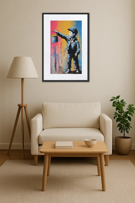 Tableau Pop Art Banksy