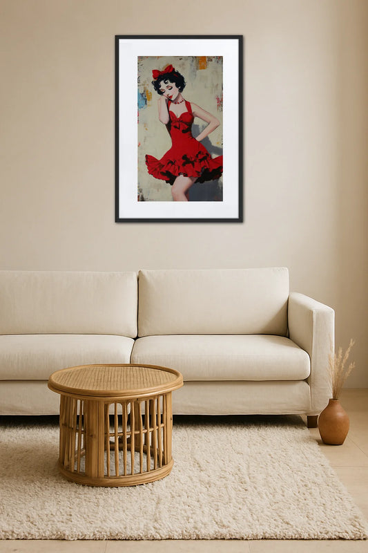 Tableau Pop Art Betty Boop
