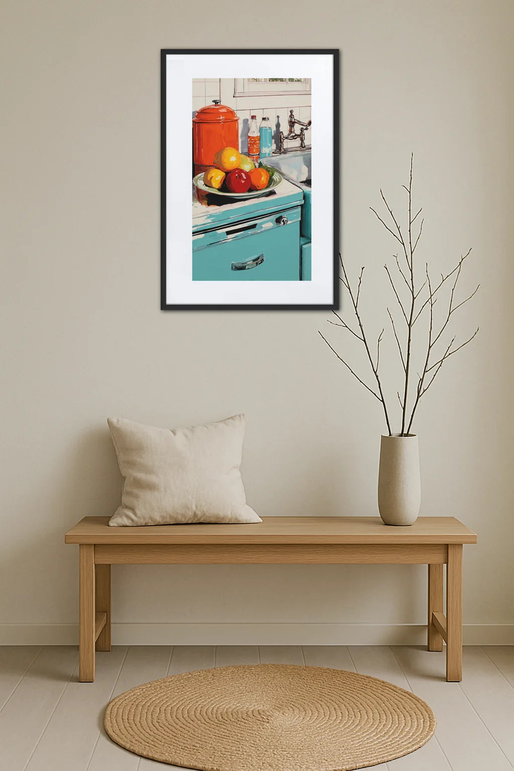 Tableau Pop Art Cuisine