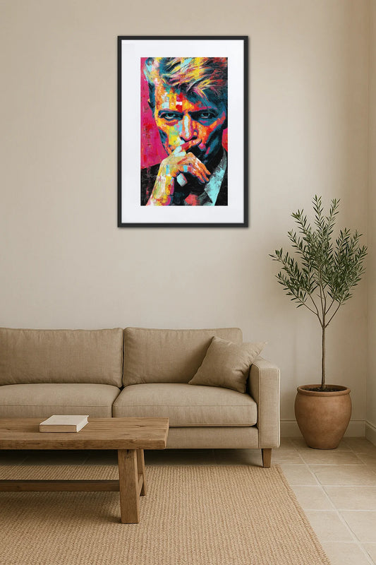 Tableau Pop Art David Bowie