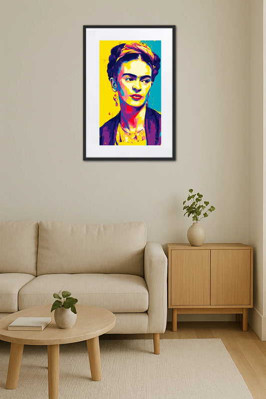 Tableau Pop Art Frida Kahlo