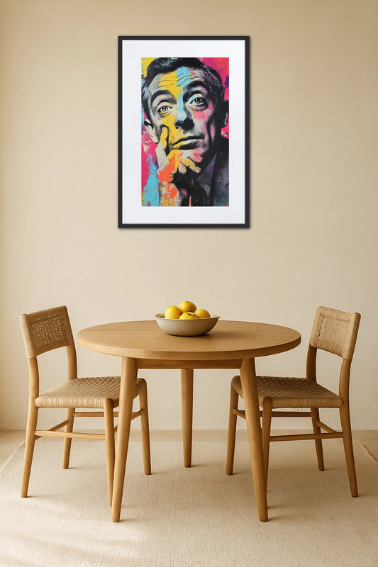 Tableau Pop Art Gainsbourg