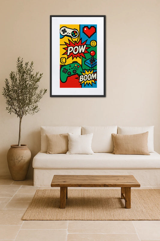 Tableau Pop Art Gaming