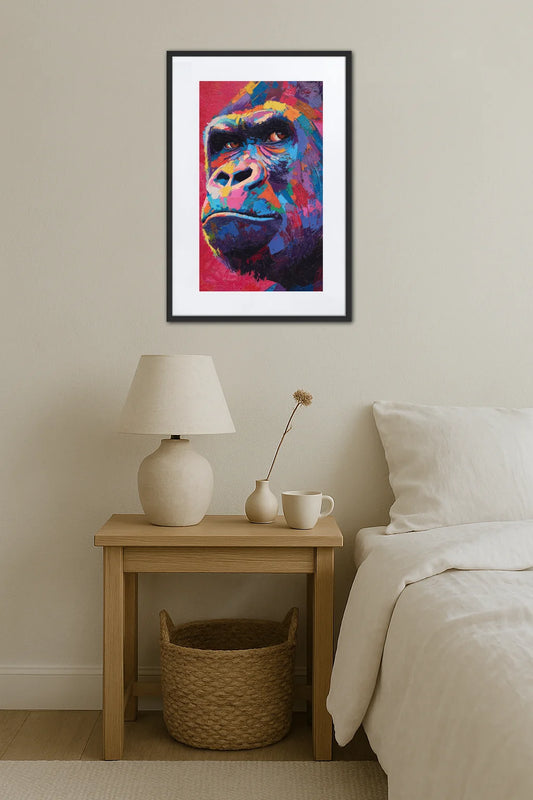 Tableau Pop Art Gorille