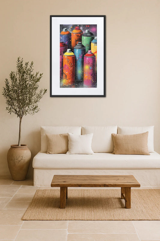 Tableau Pop Art Graffiti