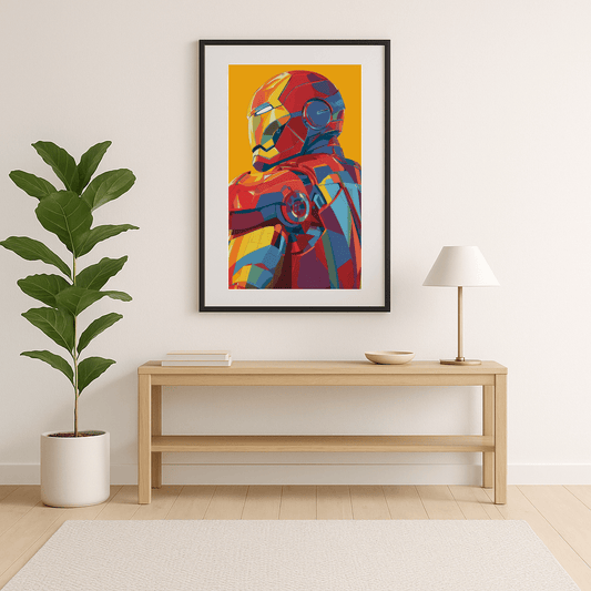 Tableau Pop Art Iron Man