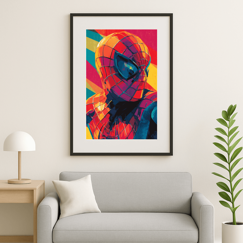 Tableau Pop Art Marvel