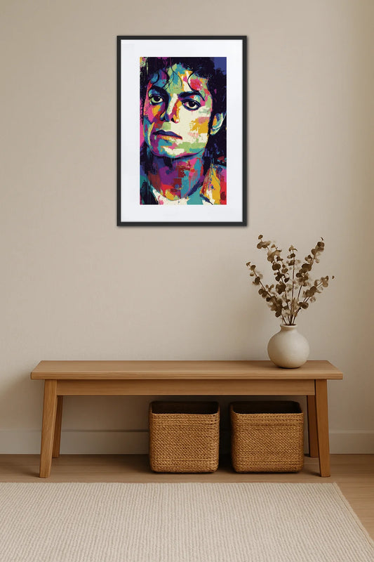 Tableau Pop Art Michael Jackson