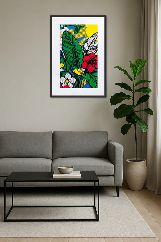 Tableau Pop Art Nature
