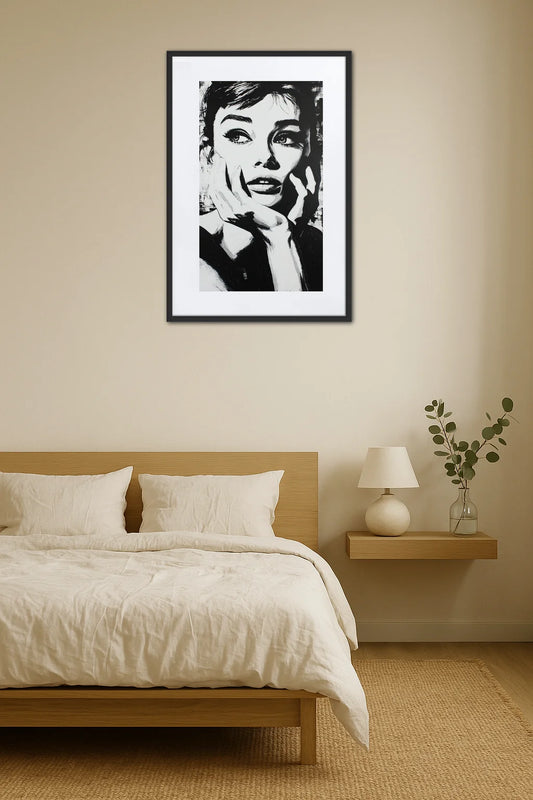 Tableau Pop Art Noir Et Blanc