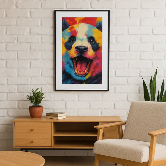 Tableau Pop Art Panda