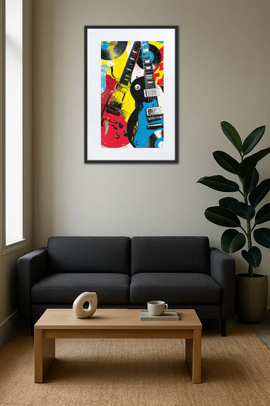 Tableau Pop Art Rock