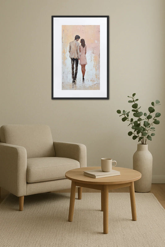 Tableau Romantique Moderne