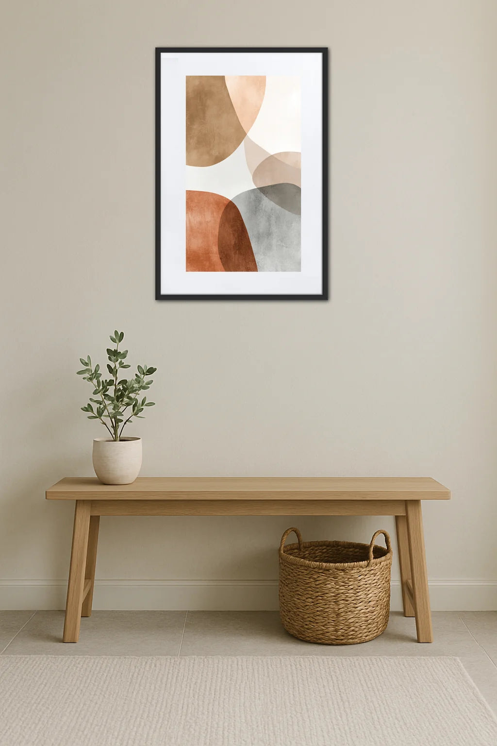 Tableau Salon Scandinave