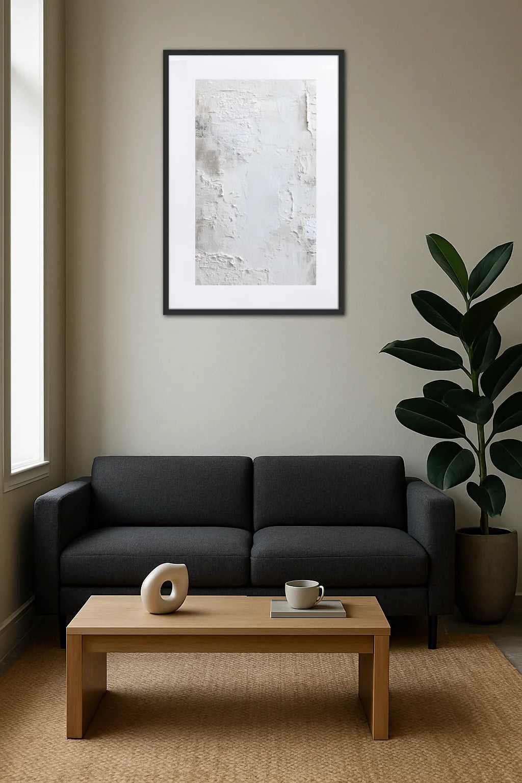 Tableau Scandinave Blanc