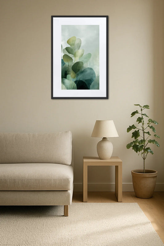 Tableau Scandinave Vert