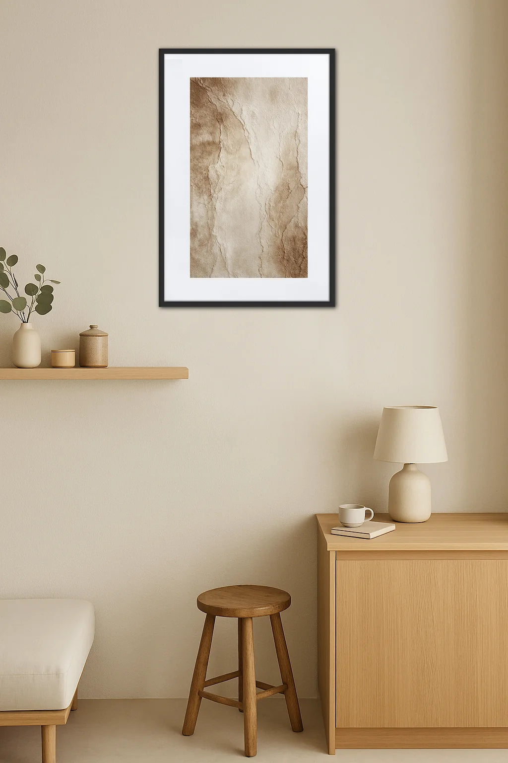 Tableau Simple Beige