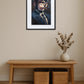 tableau singe fumeur